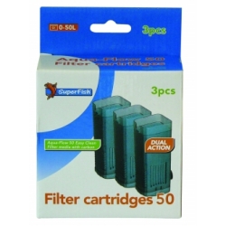 Aqua flow 50 Easy Click Cartridge 3 Packs Superfish